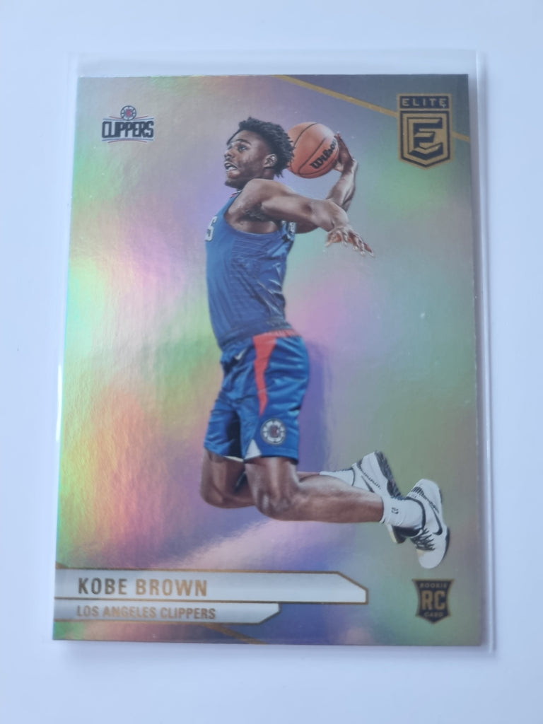 2023-24 Panini Donruss Elite - #224 - Kobe Brown - Los Angeles Clippers - RC