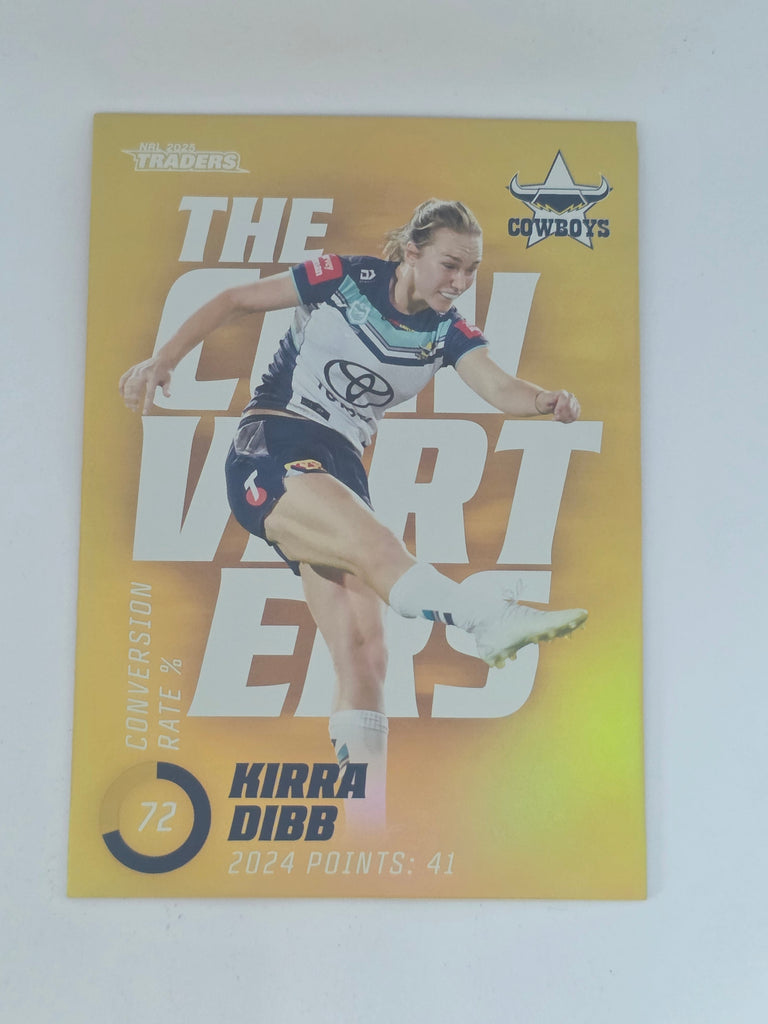 NRL 2025 Traders Titanium| Converters Parallel | #TCP23 | Kirra Dibb | Cowboys