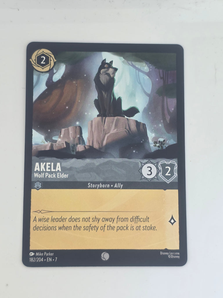 Lorcana | Archazia's Island | #182/204 | Akela - Wolf Pack Elder | Common