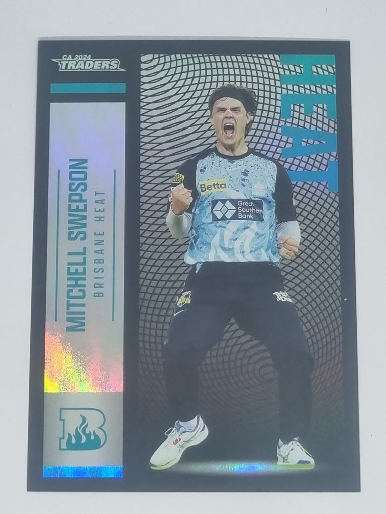 2024-25 LUXE Cricket Traders - Parallel - #P074 - Mitchell Swepson - Heat