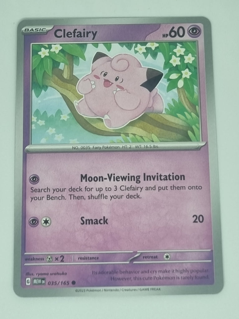 Pokemon TCG - Pokemon 151 - #035/165 - Clefairy - Common