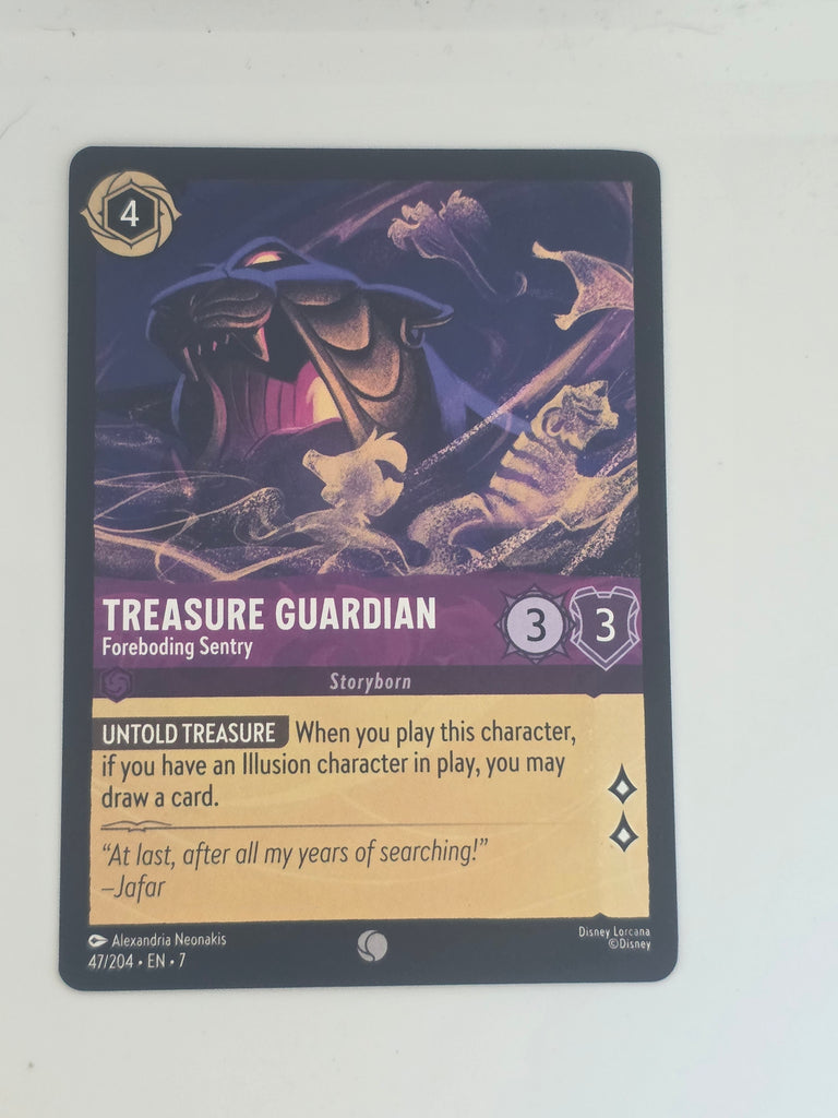 Archazia's Island | #47/204 | Treasure Guardian - Foreboding Sentry | Common