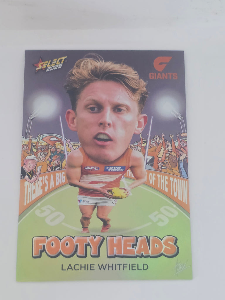 AFL Footy Stars 2025 | Footy Heads | #FH48 | L. Whitfield | GWS Giants