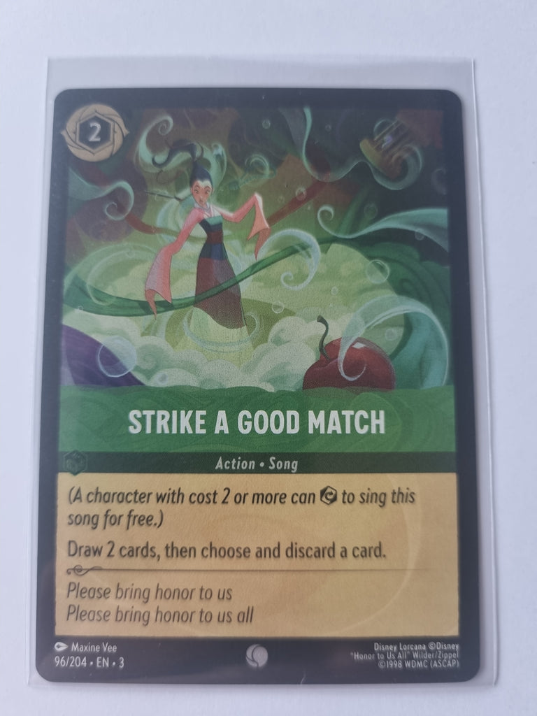 Into the Inklands - FOIL - Strike a Good Match - 096/204 - Common