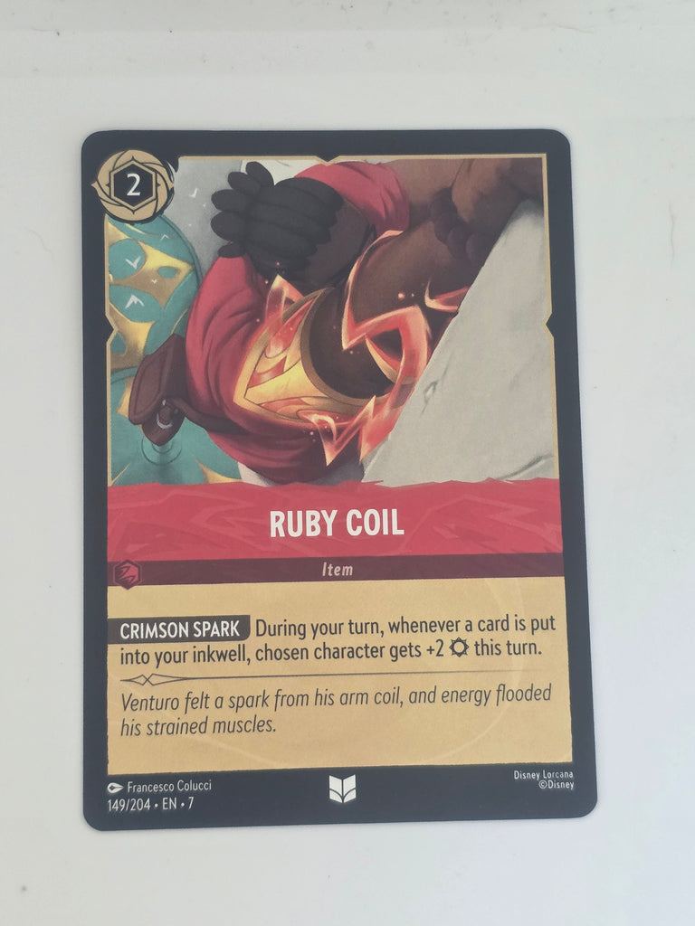 Lorcana | Archazia's Island | #149/204 | Ruby Coil | Uncommon