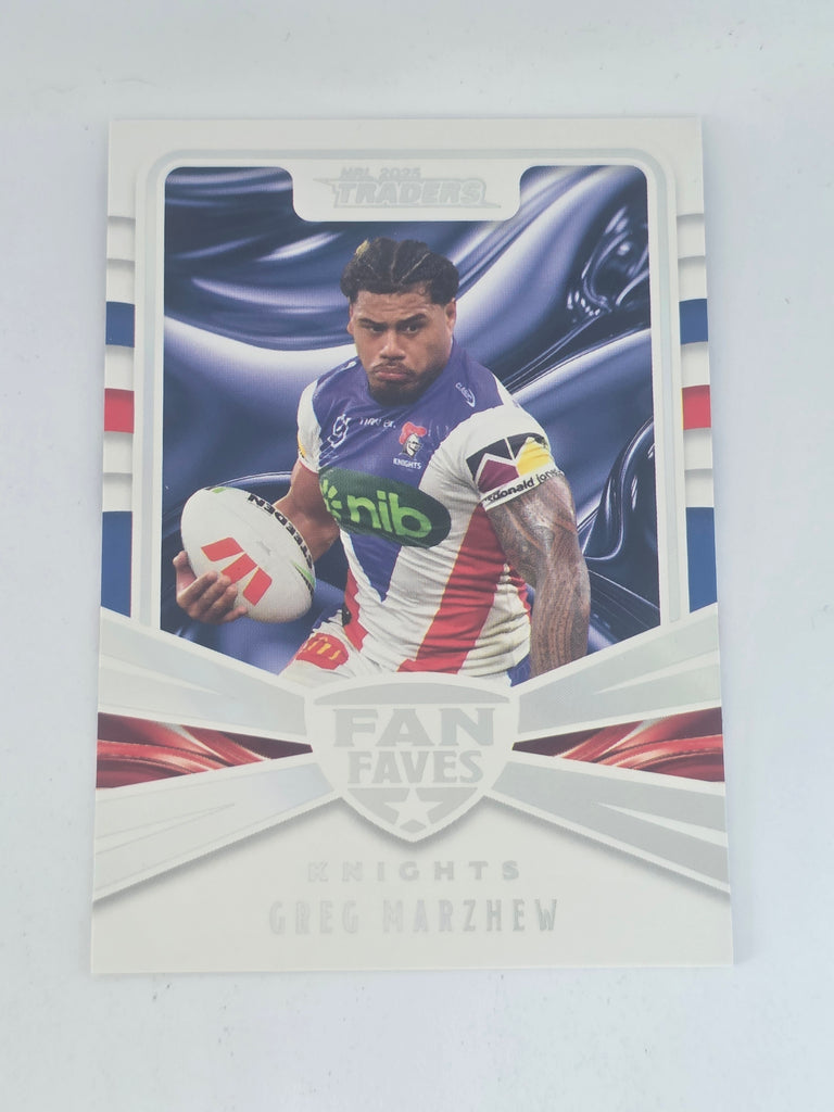 NRL 2025 Traders | Fan Favourites | #FF25 | Greg Marzhew | Knights