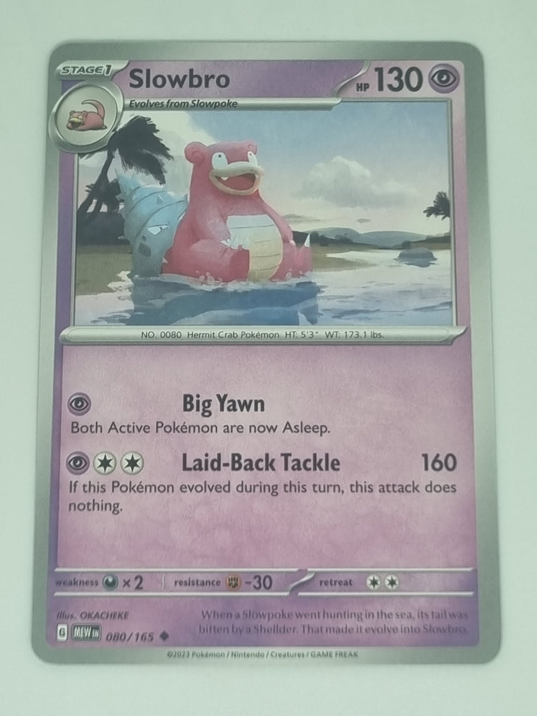 Pokemon TCG - Pokemon 151 - #080/165 - Slowbro - Uncommon