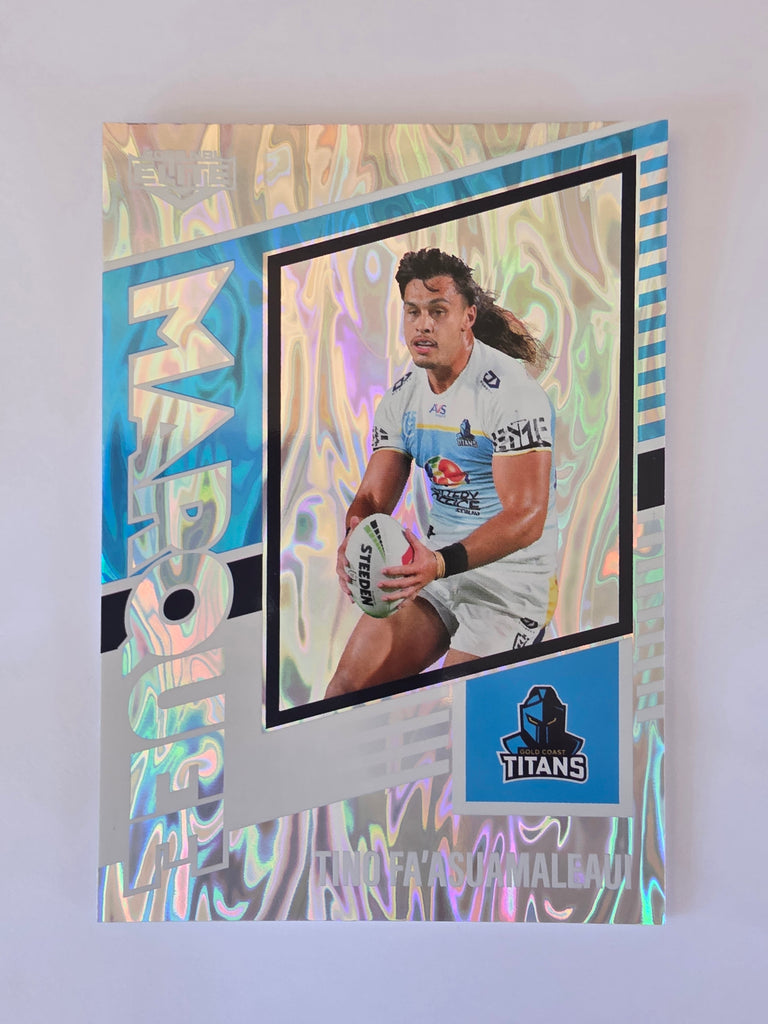 NRL 2025 Elite | Marquee | #M14 | Tino Fa'asuamaleaui | Titans
