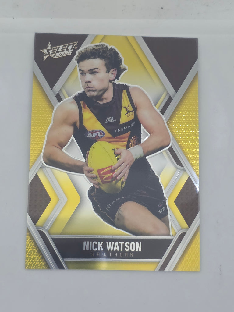 AFL Footy Stars 2025 | Luminous Base | #L108 | N. Watson | Hawthorn