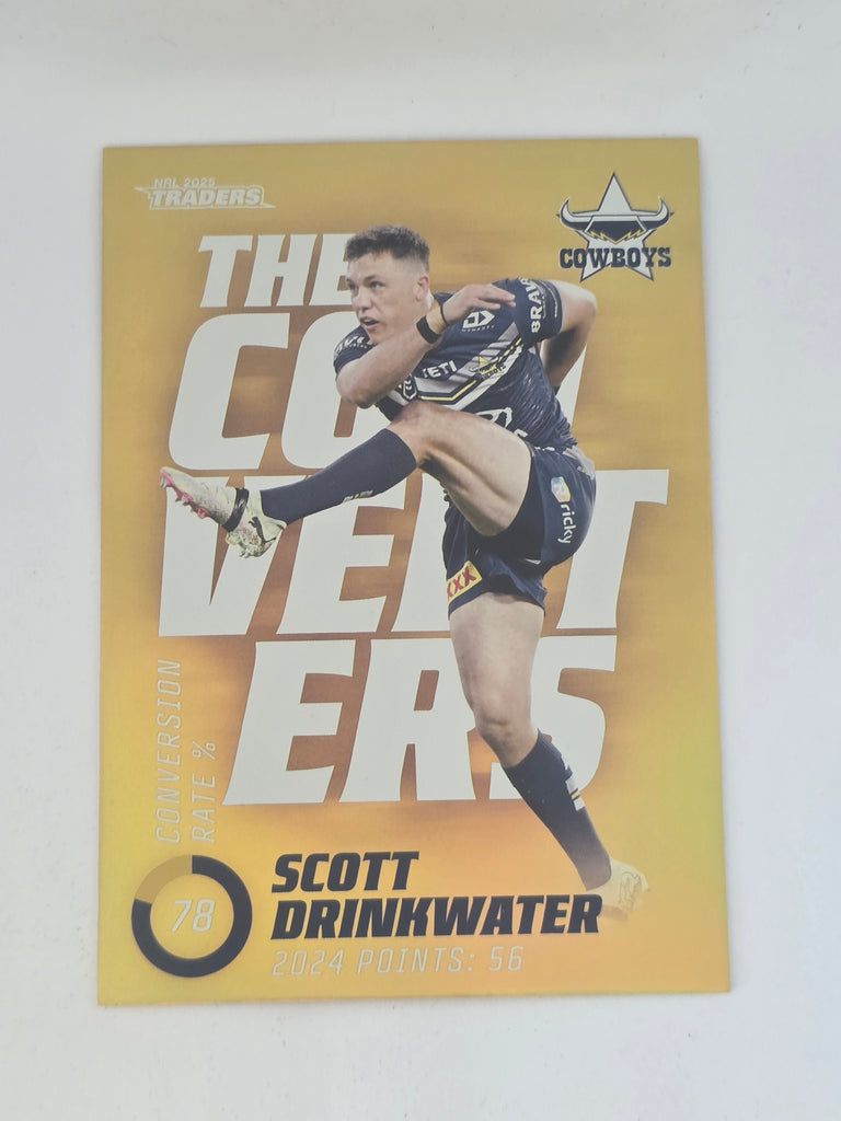 NRL 2025 Traders Titanium| Converters Parallel #TCP10 | Scott Drinkwater Cowboys