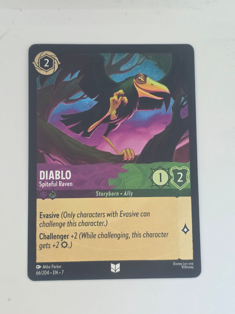 Lorcana | Archazia's Island | #66/204 | Diablo - Spiteful Raven | Uncommon