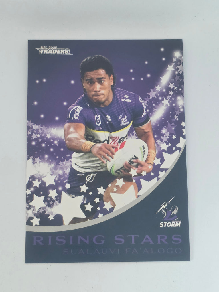 NRL 2025 Traders | Rising Stars | #RS23 | Sualauvi Fa'alogo | Storm