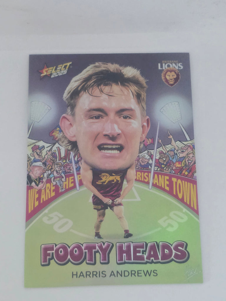 AFL Footy Stars 2025 | Footy Heads | #FH7 | H. Andrews | Brisbane Lions