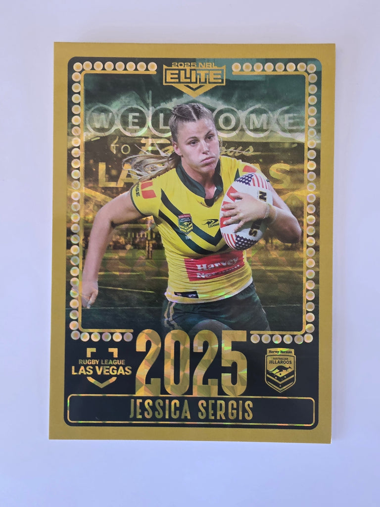 NRL 2025 Elite | 2025 Vegas Round | #V29 | Jessica Sergis | Jillaroos