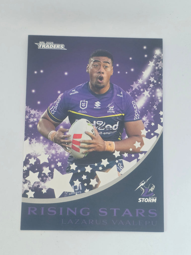 NRL 2025 Traders | Rising Stars | #RS24 | Lazarus Vaalepu | Storm