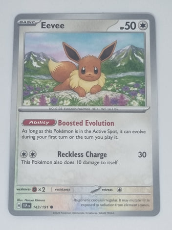eevee pokemon card worth Pokemon TCG - Stellar Crown - #113/142 - Eevee