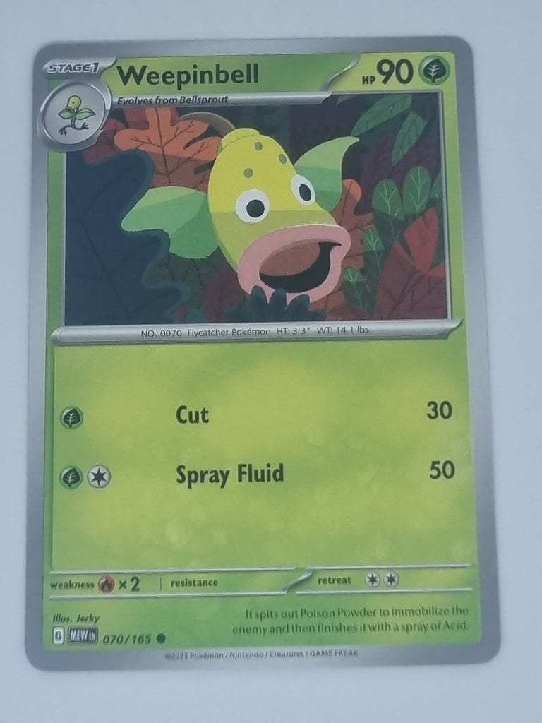 Pokemon TCG - Pokemon 151 - #070/165 - Weepinbell - Common