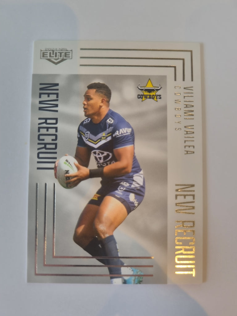 2024 Elite NRL - New Recruit - #NR20 - Viliami Vailea - Cowboys