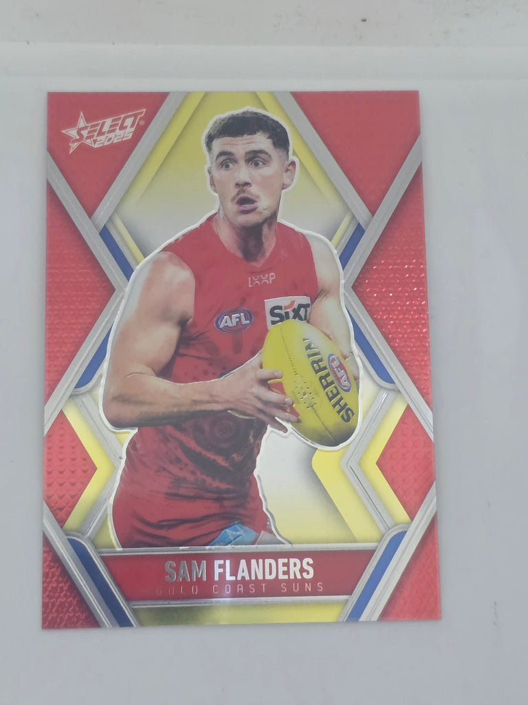 AFL Footy Stars 2025 | Luminous Base | #L93 | S. Flanders | Gold Coast Suns