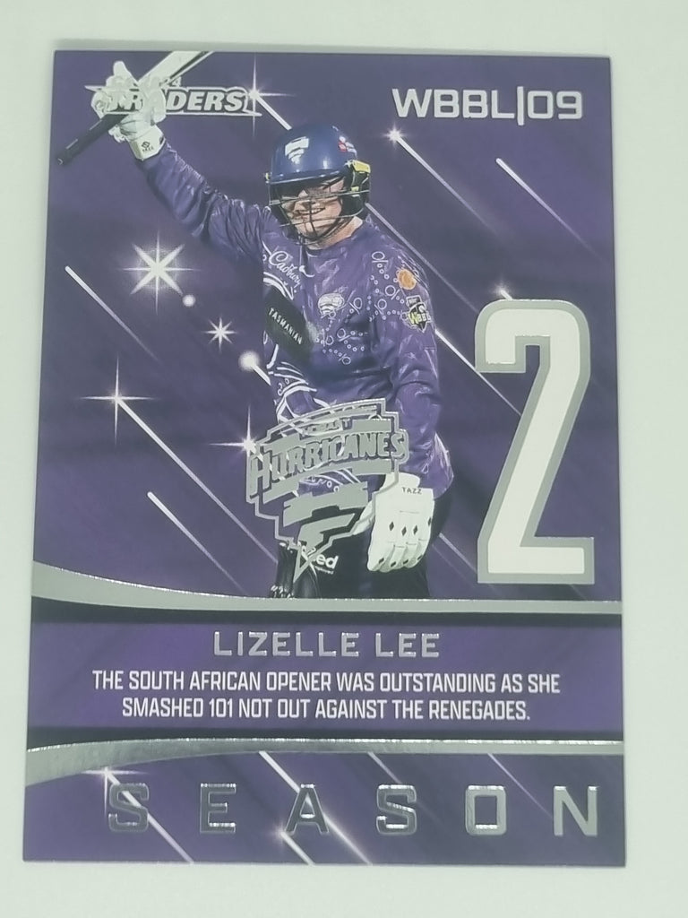 2024-25 LUXE Cricket - Season to Remember - #STR07 - Lizelle Lee - Hurricanes