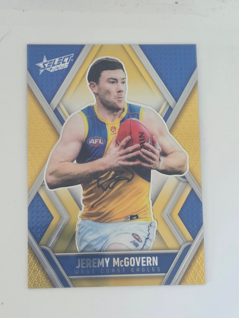 AFL Footy Stars 2025 | Luminous Base | #L182 | J. McGovern | West Coast Eagles
