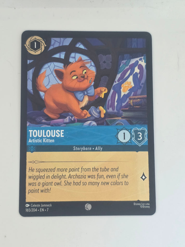 Lorcana | Archazia's Island | #165/204 | Toulouse - Artistic Kitten | Common