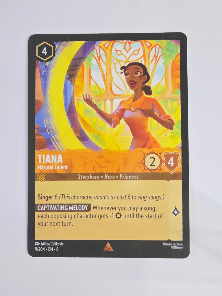 Disney Lorcana Reign of Jafar | Tiana Natural Talent | #009 | Rare