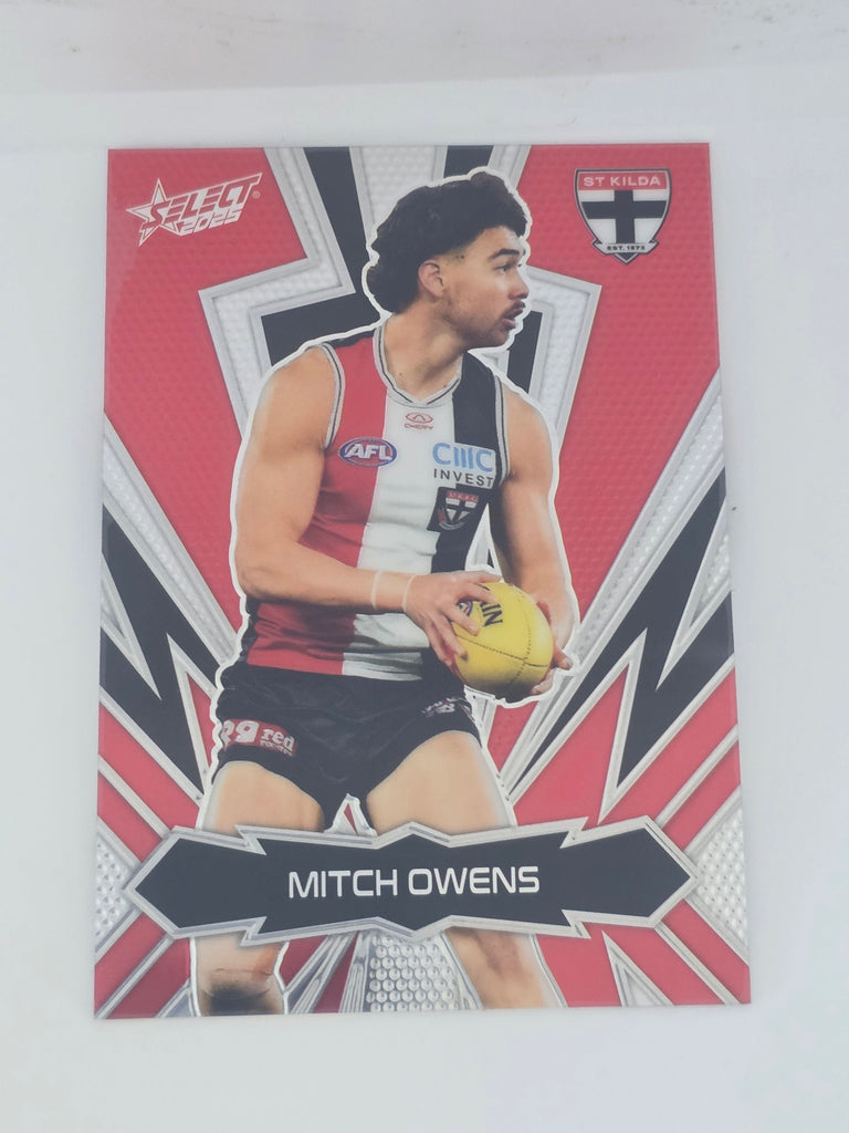 AFL Footy Stars 2025 | Luminous Thunderbolt | #LT173 | M. Owens | St Kilda