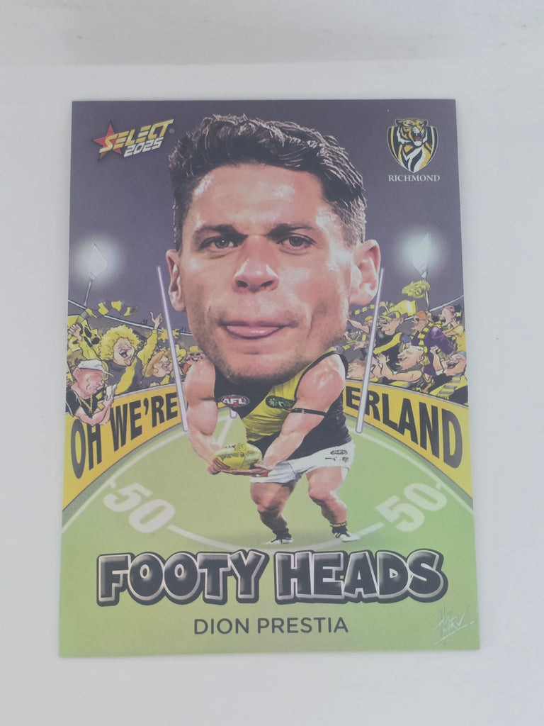 AFL Footy Stars 2025 | Footy Heads | #FH81 | D. Prestia | Richmond