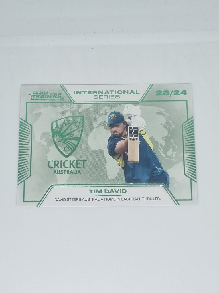 2024-25 LUXE Cricket Traders - International Series - #IS19 - Tim David