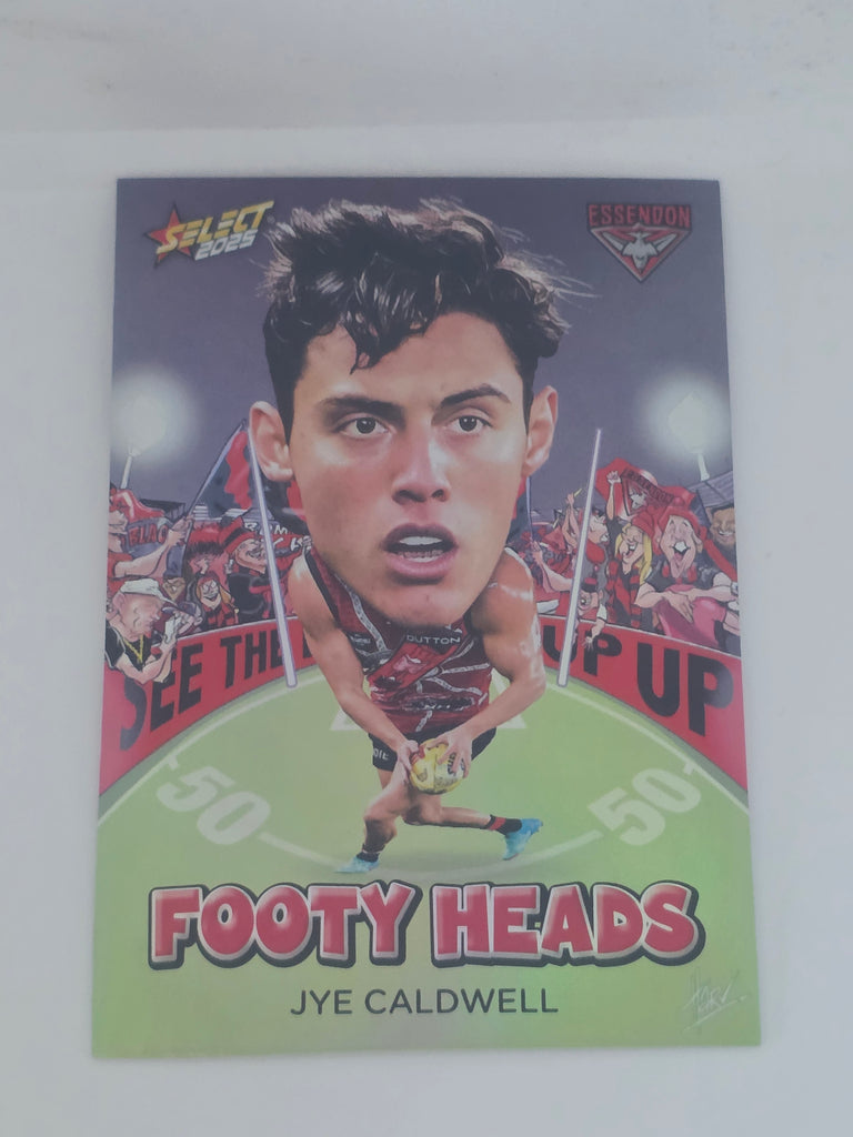 AFL Footy Stars 2025 | Footy Heads | #FH25 | J. Caldwell | Essendon