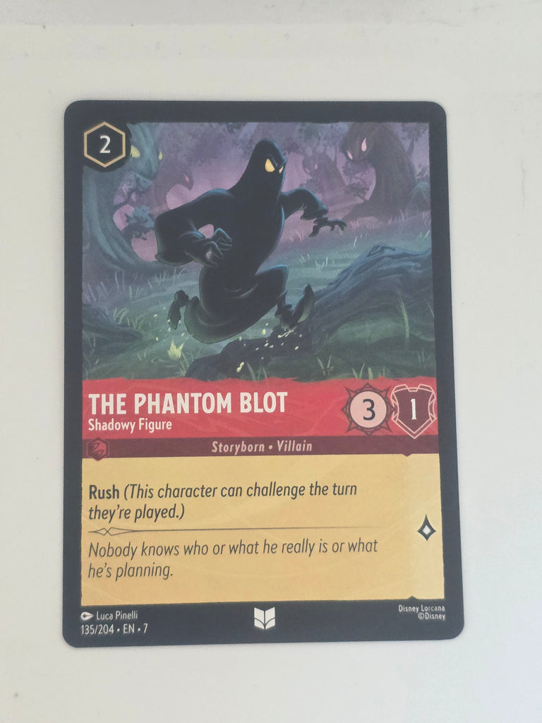 Lorcana | Archazia's Island | #135/204 | The Phantom Blot - Shadowy Figure | U/C