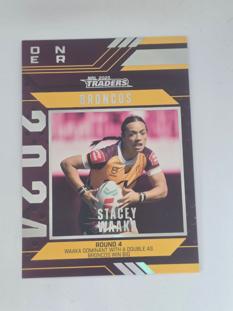 NRL 2025 Traders | 2024 Season to Remember | #Sr3 | Stacey Waaka | Broncos