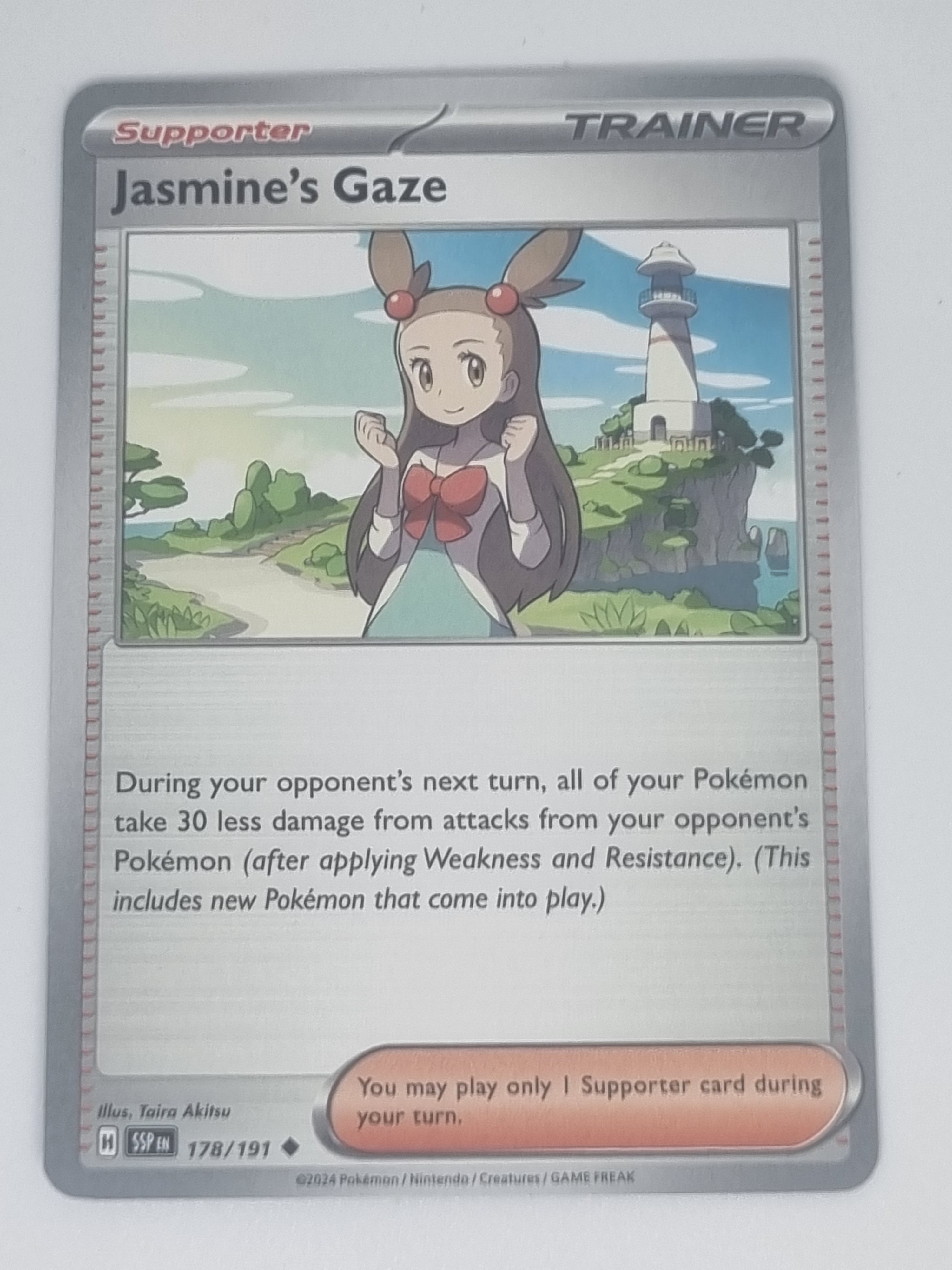 Pokemon TCG - Surging Sparks - #178/191 - Jasmine's Gaze
