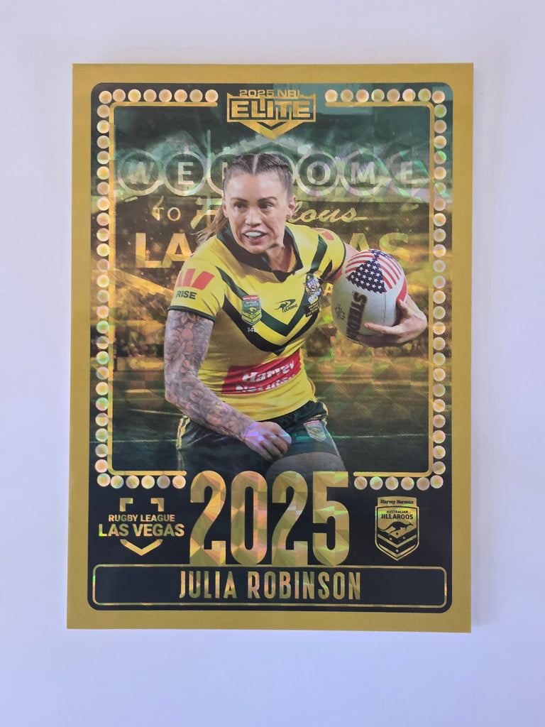NRL 2025 Elite | 2025 Vegas Round | #V28 | Julia Robinson | Jillaroos