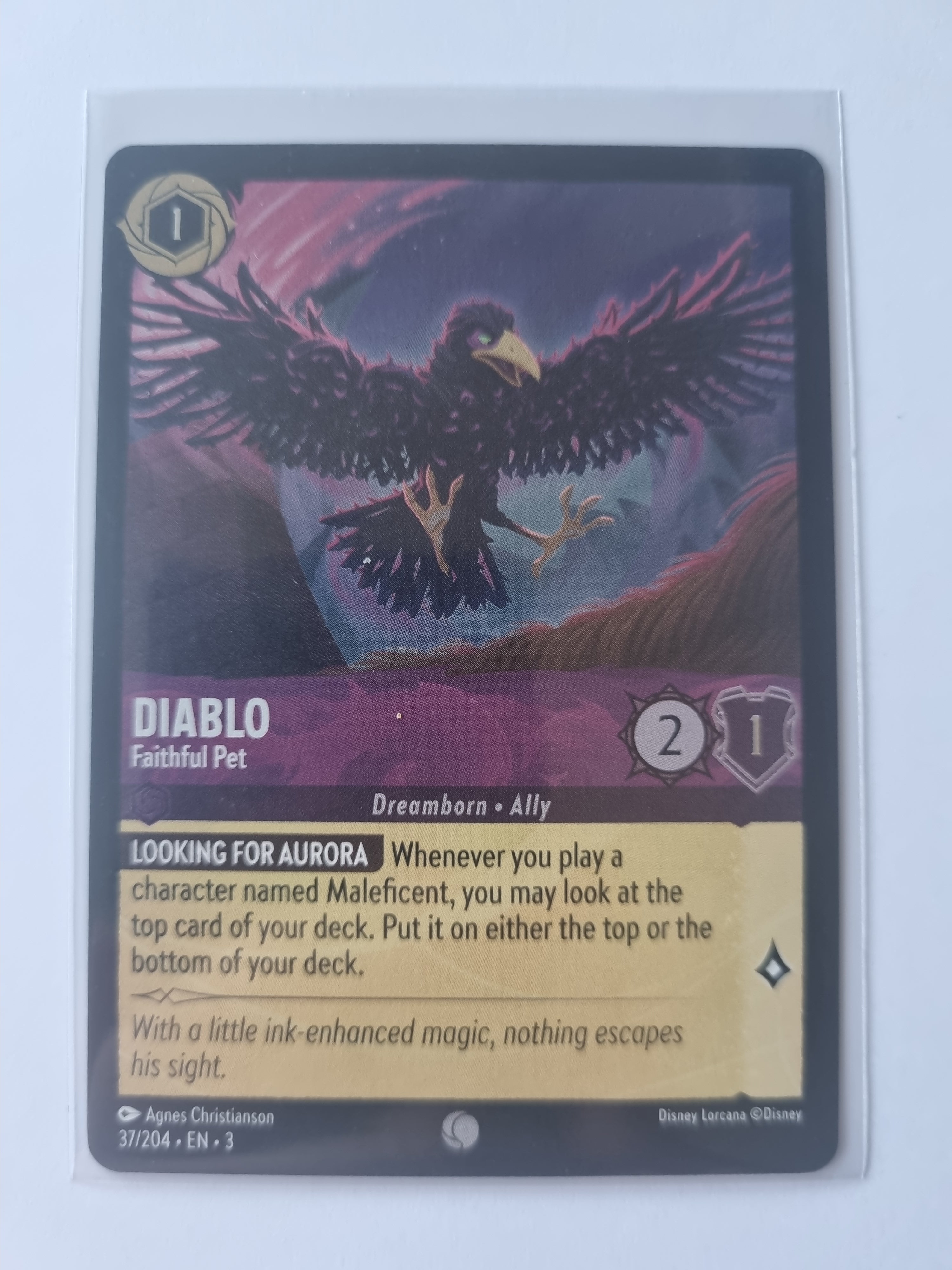 Into the Inklands - FOIL - Diablo - Loyal Familiar - 037/204 - Common Funporium Into the Inklands - FOIL - Diablo - Loyal Familiar - 037/204 - Common Funporium