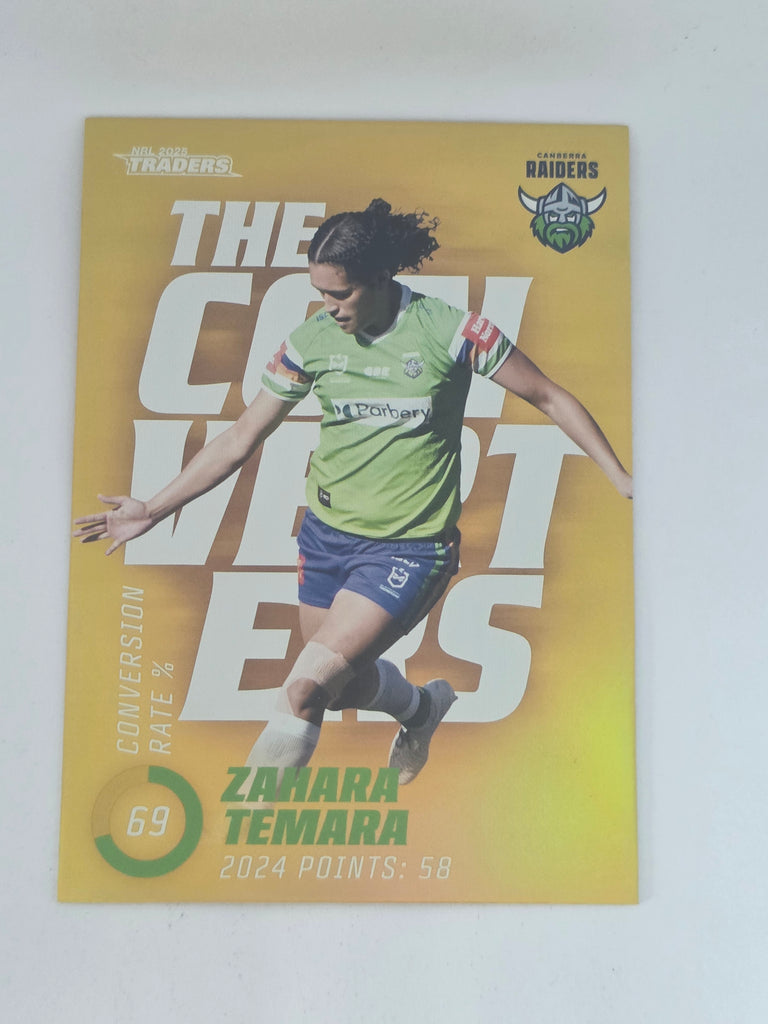 NRL 2025 Traders Titanium| Converters Parallel #TCP19 | Zahara Temara | Raiders