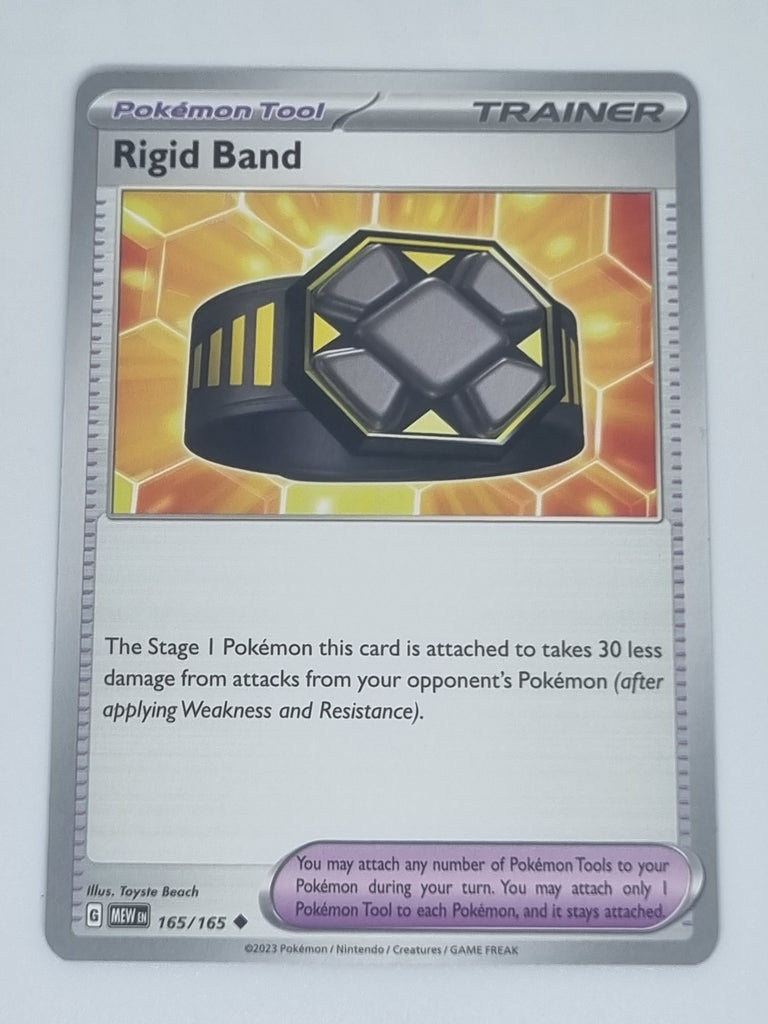 Pokemon TCG - Pokemon 151 - #165/165 - Rigid Band - Uncommon