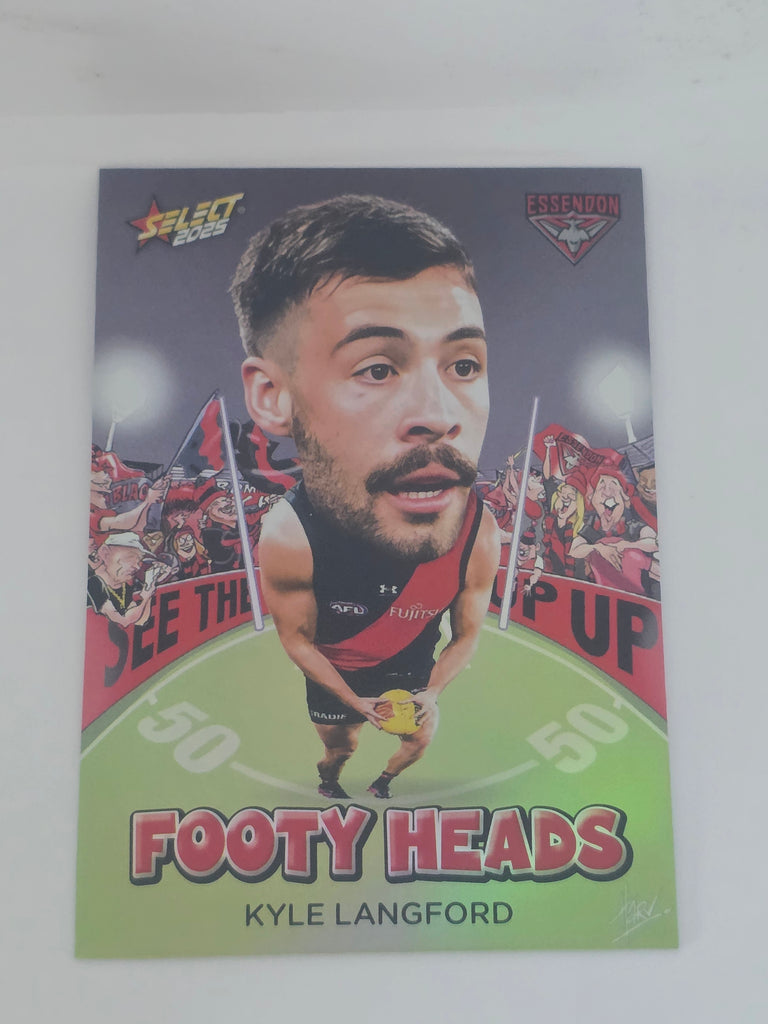 AFL Footy Stars 2025 | Footy Heads | #FH27 | K. Langford | Essendon
