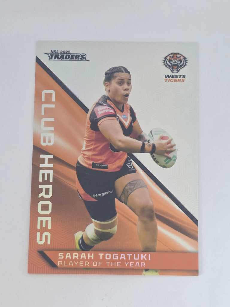NRL 2025 Traders | Club Heroes | #CH44 | Sarah Togatuki | Tigers