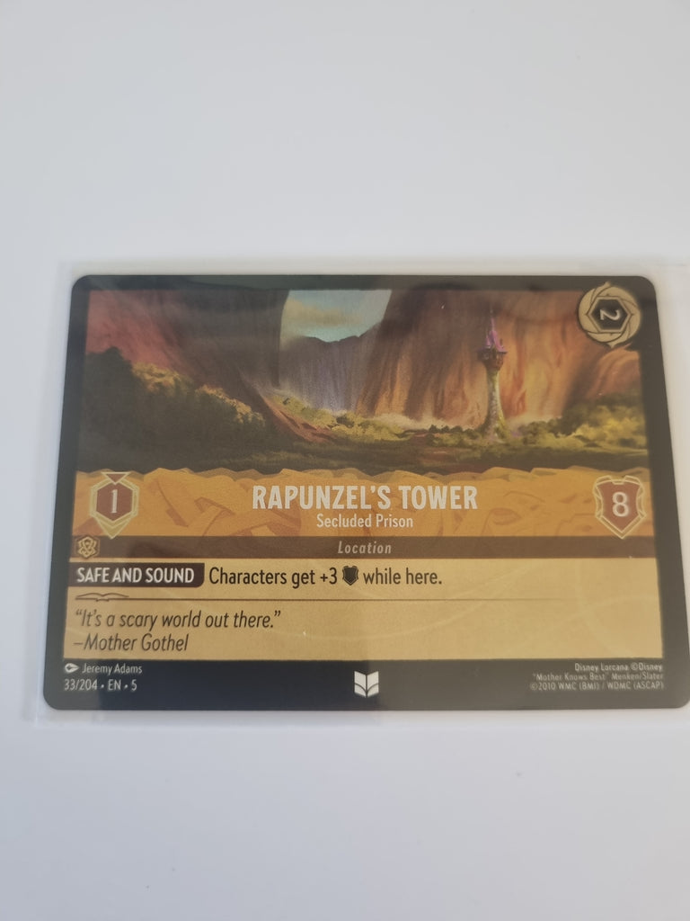 Shimmering Skies - FOIL - Rapunzel's Tower - Seculded Prison - 33/204 - Uncommon