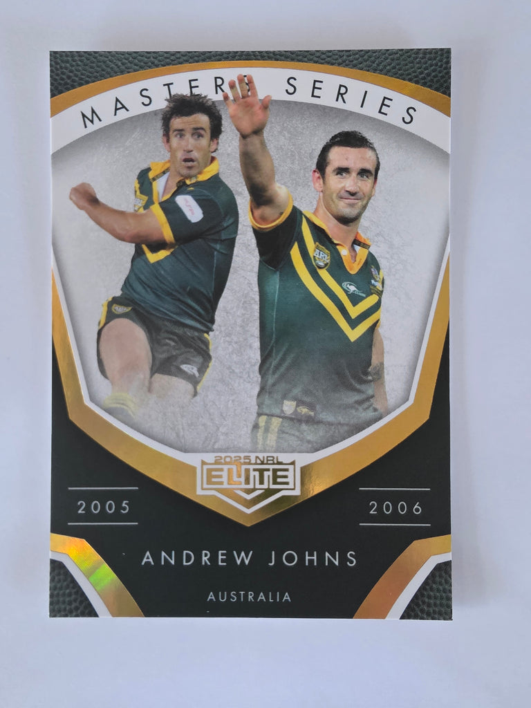 NRL 2025 Elite | Master Series Andrew Johns | #MS15 | Australia 05-06