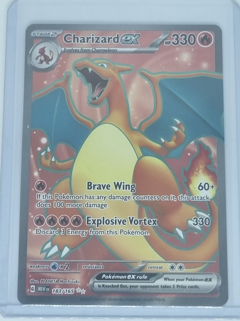 Pokemon TCG - Pokemon 151 - #183/165 - Charizard ex - Full Art