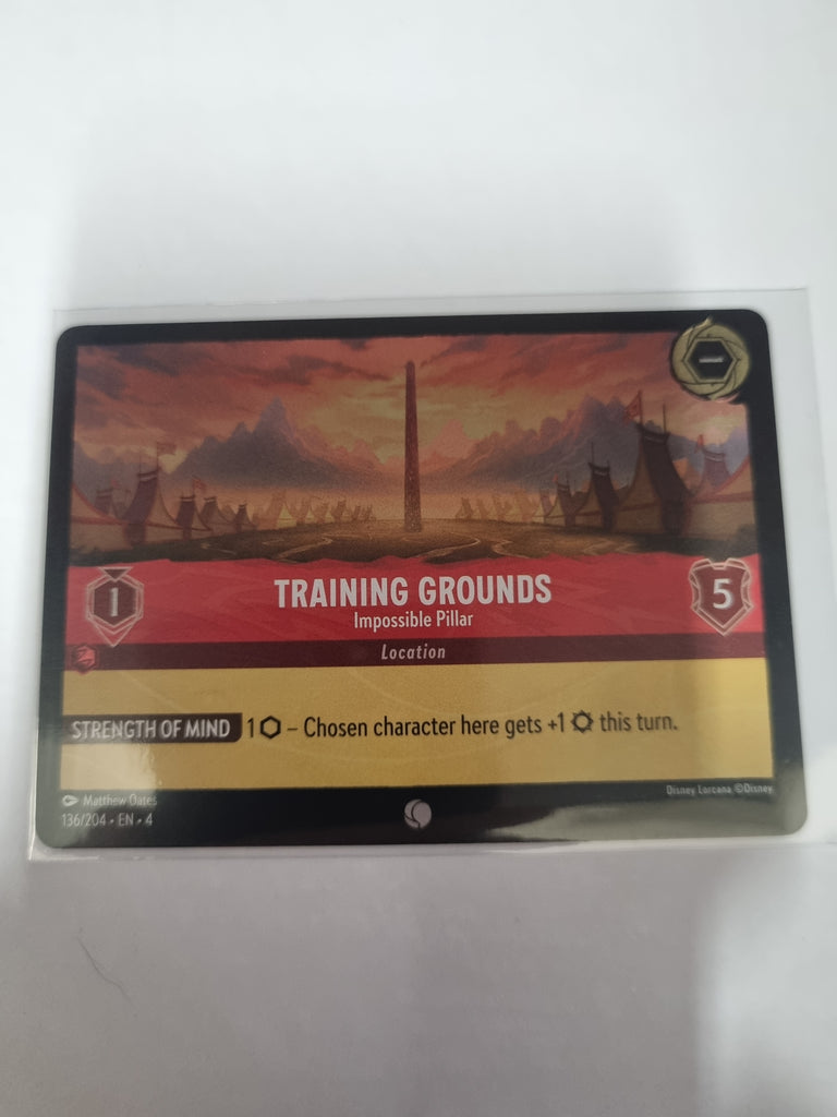 Ursula's Return - FOIL - Training Grounds - Impossible Plan - 136/204 - Common