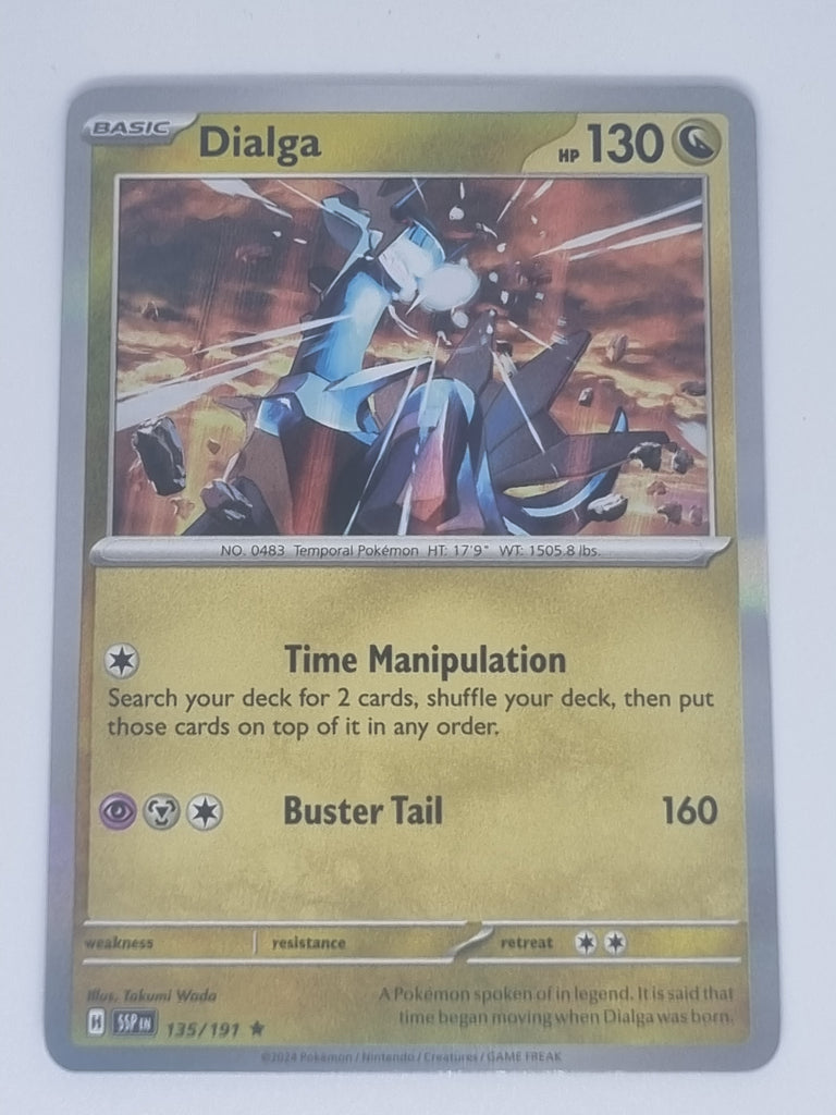 Pokemon TCG - Surging Sparks - #135/191 - Dialga - Rare