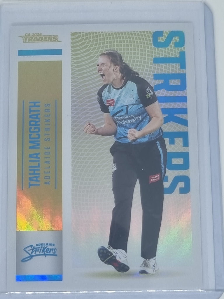 2024-25 LUXE Cricket - Gold Parallel - #G064 - Tahlia McGrath - #47/67 Strikers