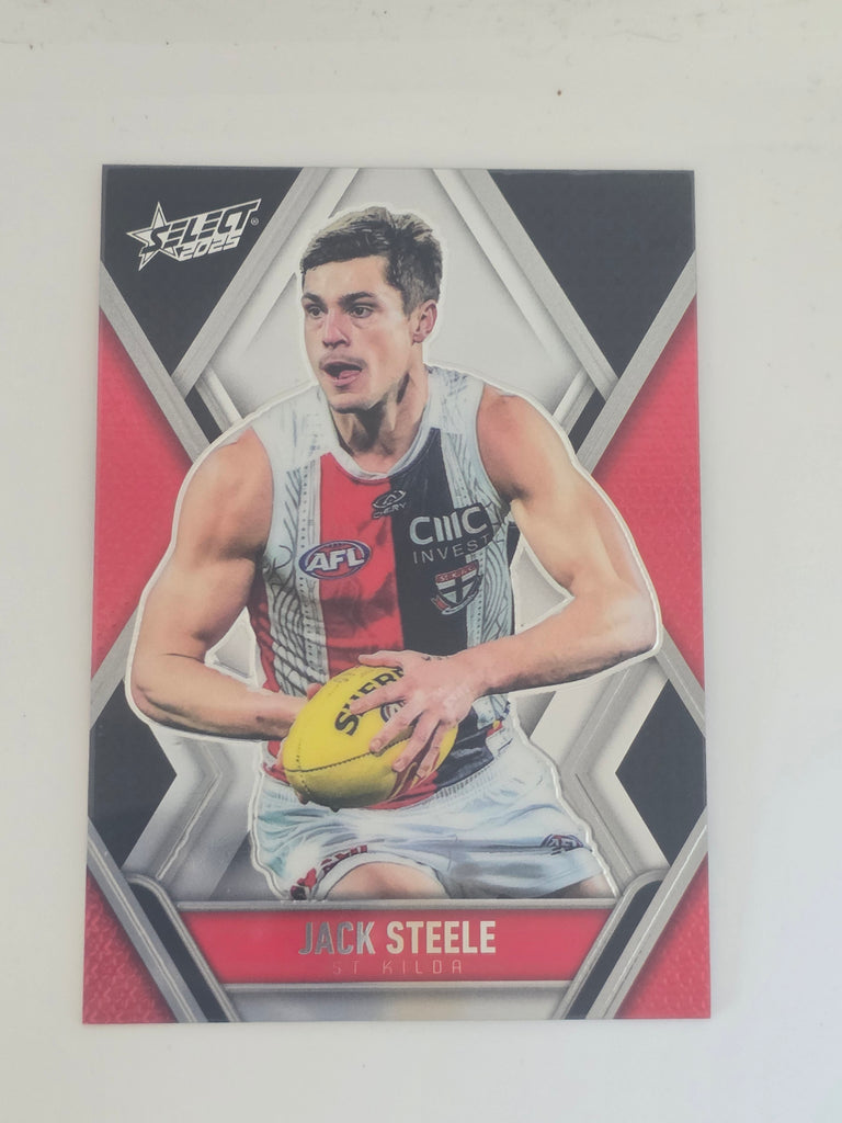 AFL Footy Stars 2025 | Luminous Base | #L161 | J. Steele | St Kilda