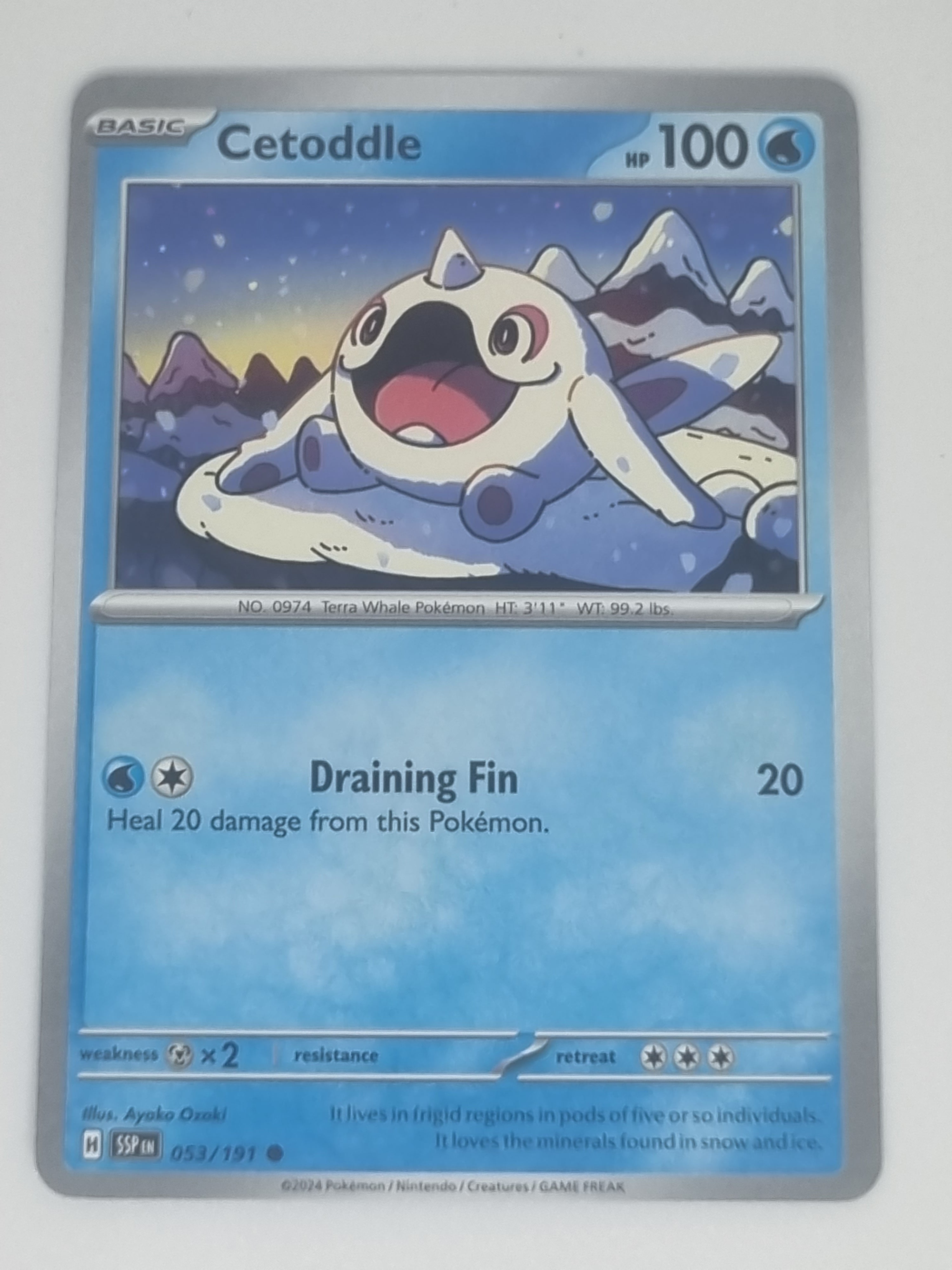 Pokemon TCG - Surging Sparks - #053/191 - Cetoddle