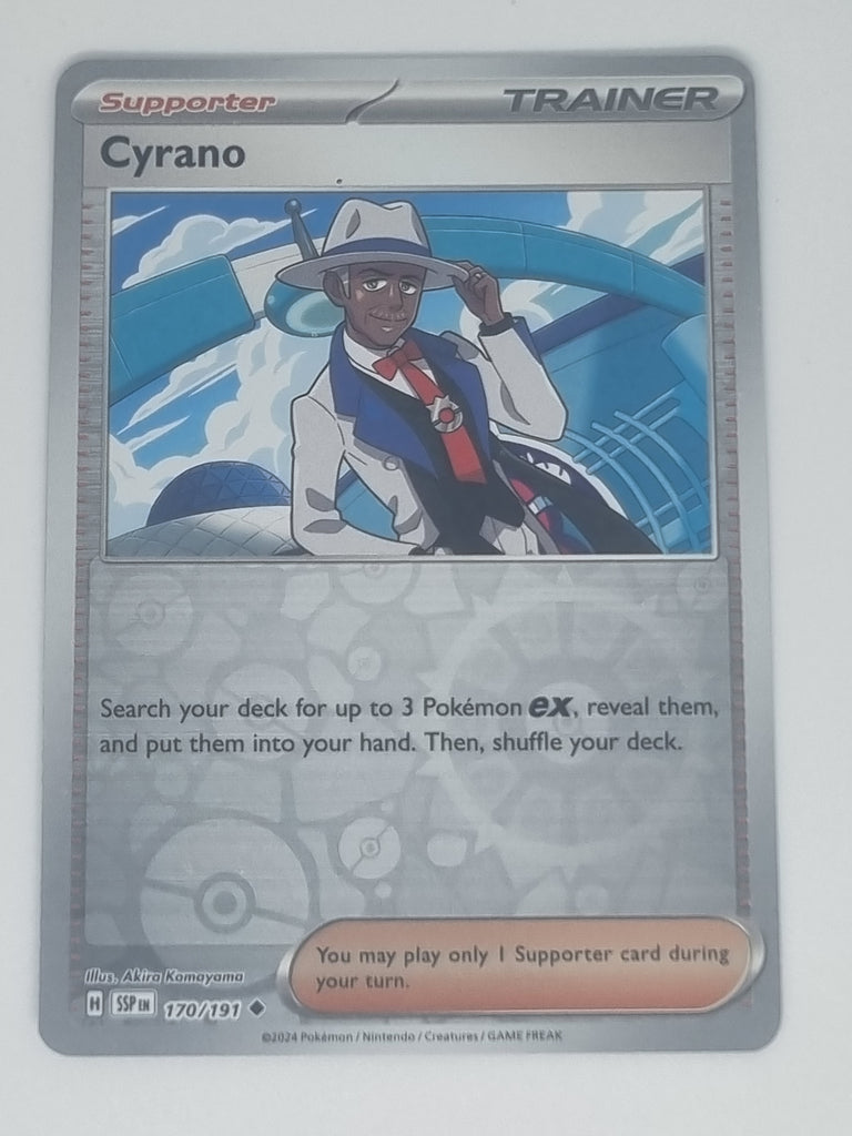 Pokemon TCG - Surging Sparks - #170/191 - Reverse Holo - Cyrano