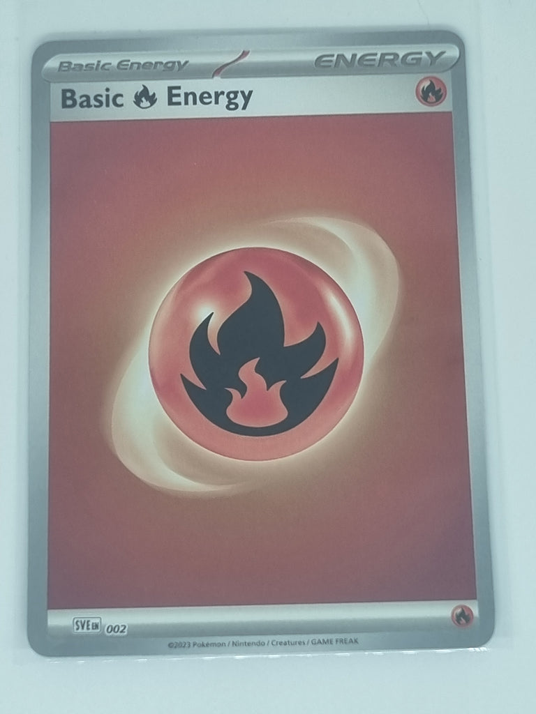 Pokemon TCG - Pokemon 151 - #002 - Galaxy Holo Fire Energy